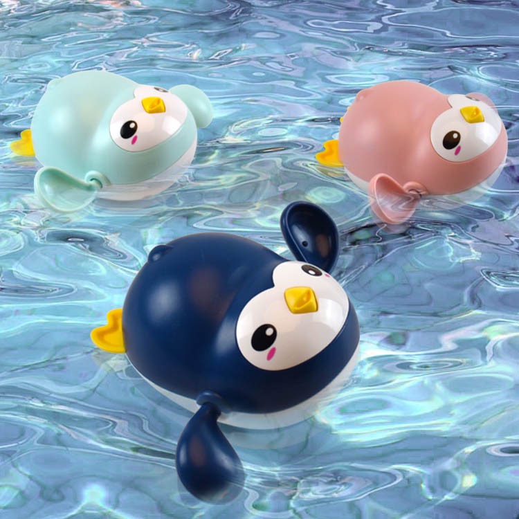 ของเล่นเพนกวินว่ายน้ำว่ายน้ำเกมเพนกวินของเล่นน้ำ