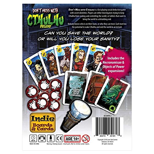 Indie Board Games DMWC2 - Don't Mess With Cthulhu Deluxe – Gioco Da Tavolo Multicolore - 4