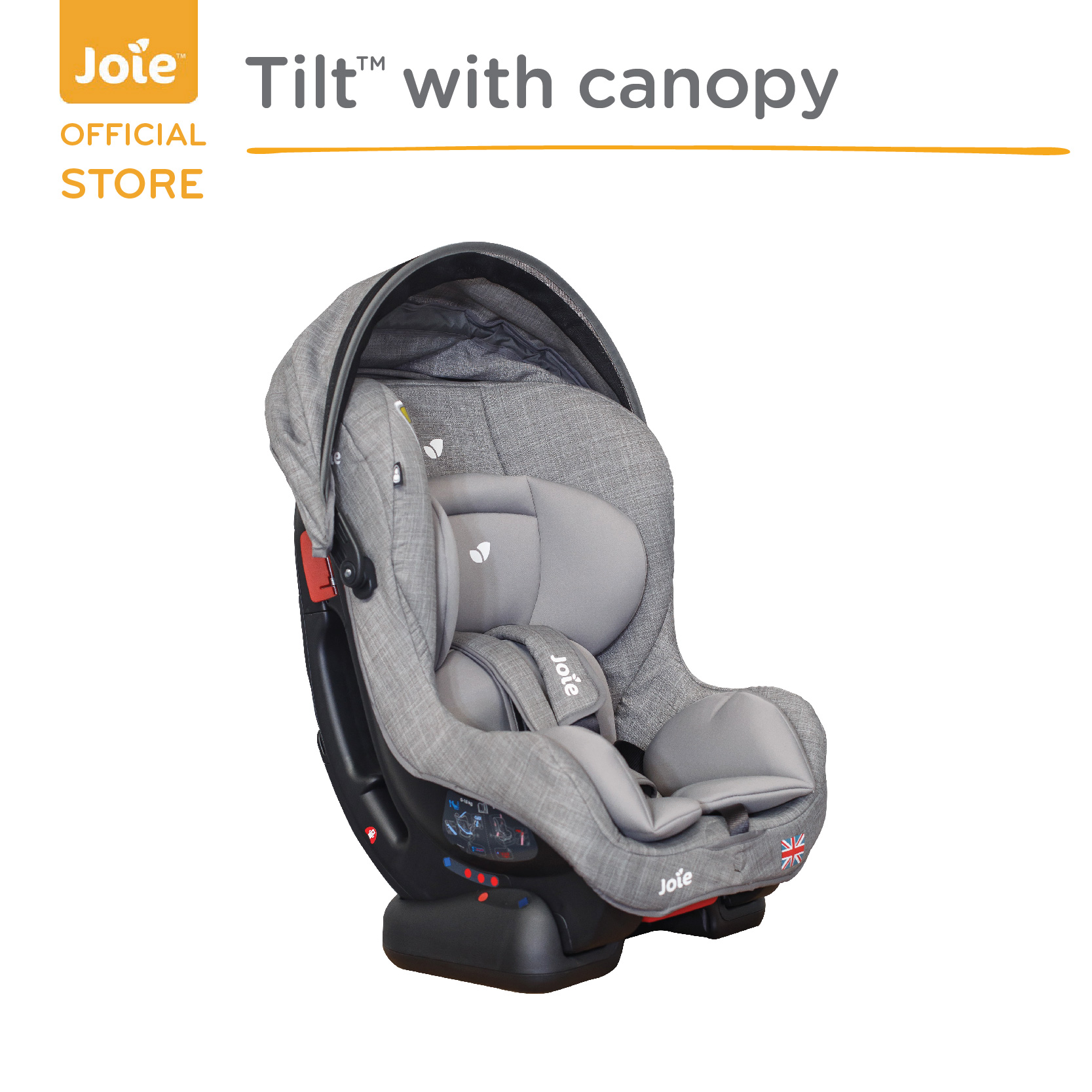 รายละเอียดสินค้า คาร์ซีท Joie รุ่น Tilt with Canopy (แรกเกิด