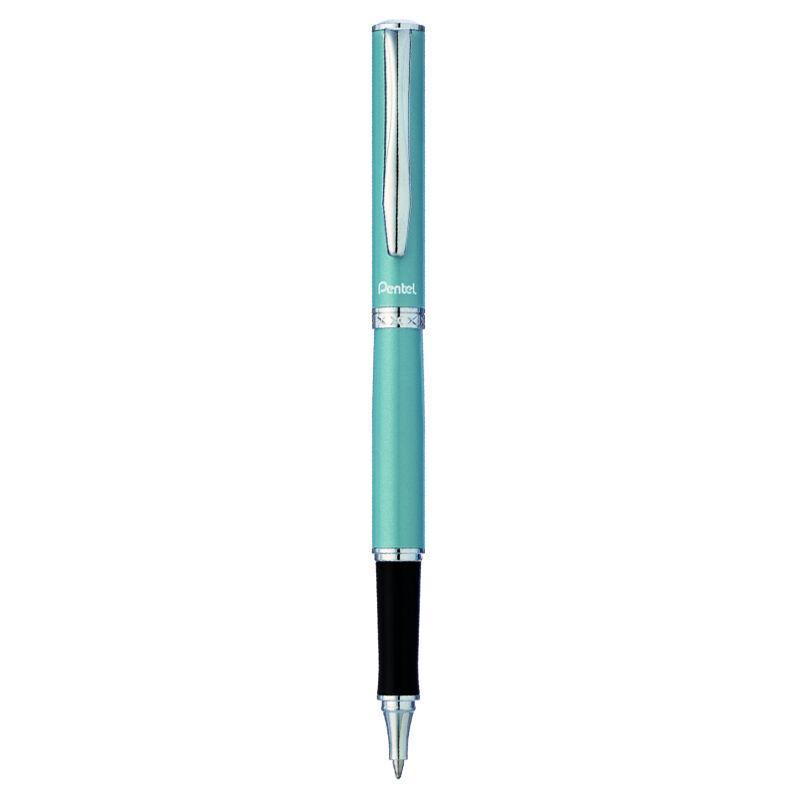 Electro48 เพนเทล ปากกาโรลเลอร์หมึกเจล ด้ามสีฟ้า