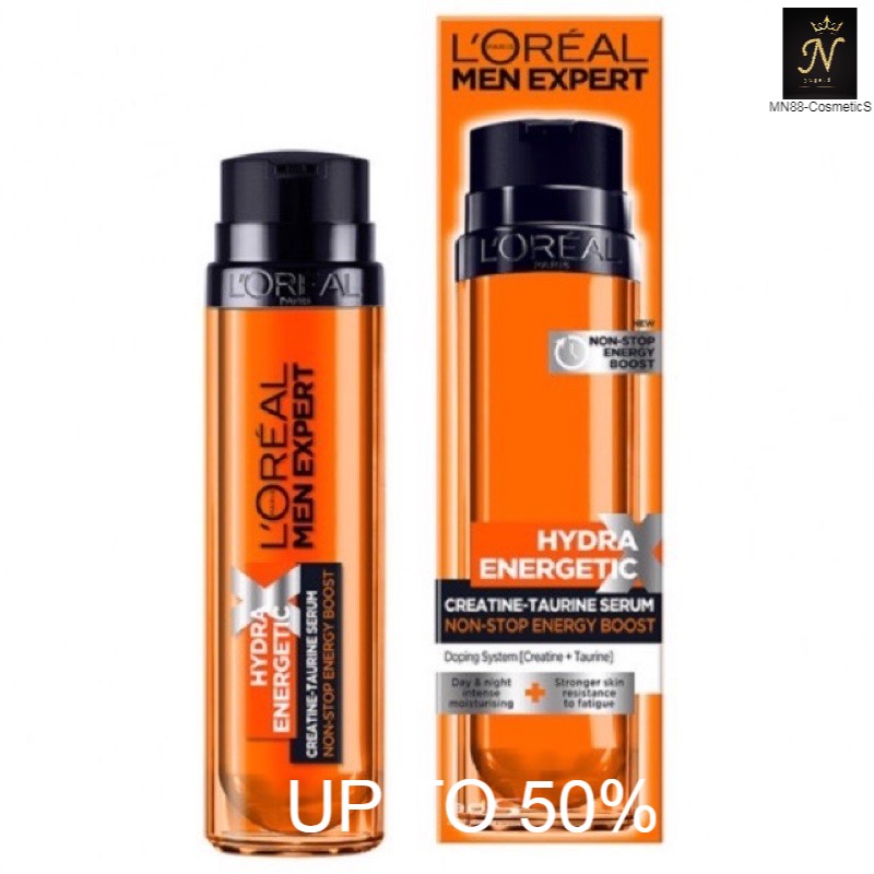 LOréal Men Expert Hydra Energetic Turbo Booster เชรั่ม เม็น เอ็ดเฟิร์ท50ml