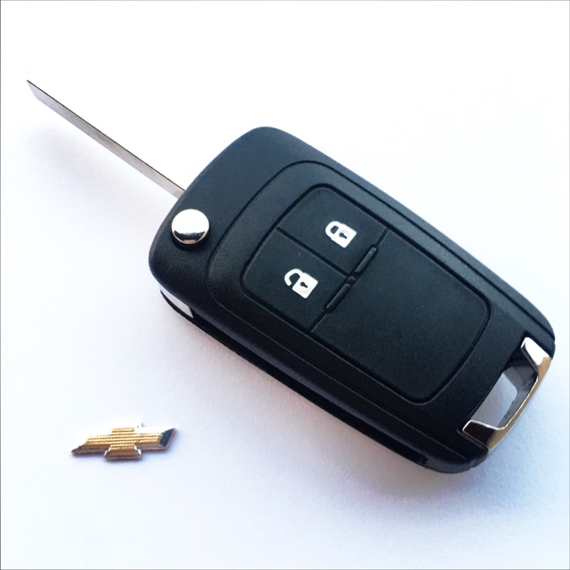 กรอบกุญแจ Chevrolet แบบ 2 ปุ่ม พร้อม Logo Chevrolet เคสกุญแจ กุญแจ เชฟโรเลต