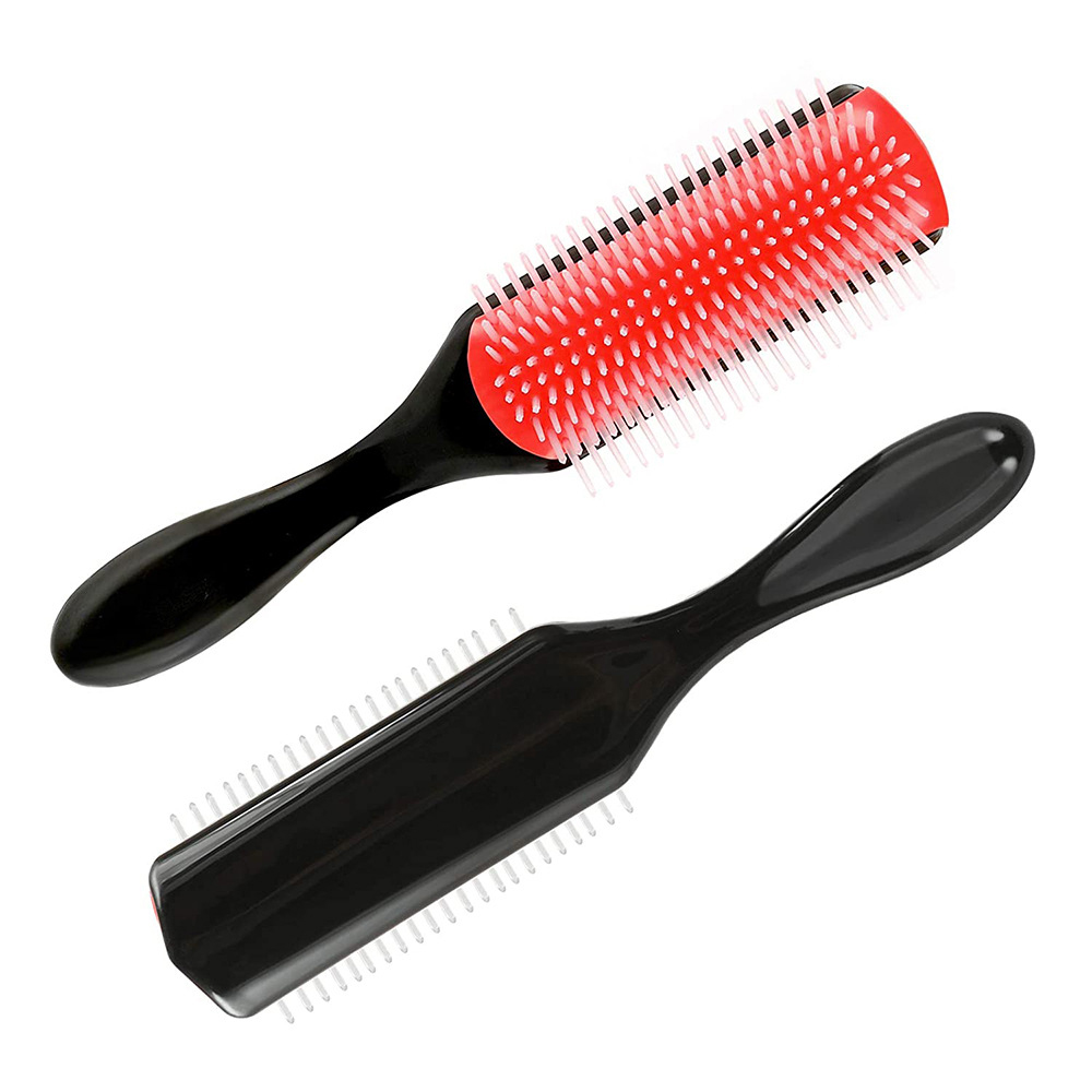 Denman Brush Hair 9 Rows Detangling Hair Brush Denman Detangler Hairbrush Scalp Massager 3464