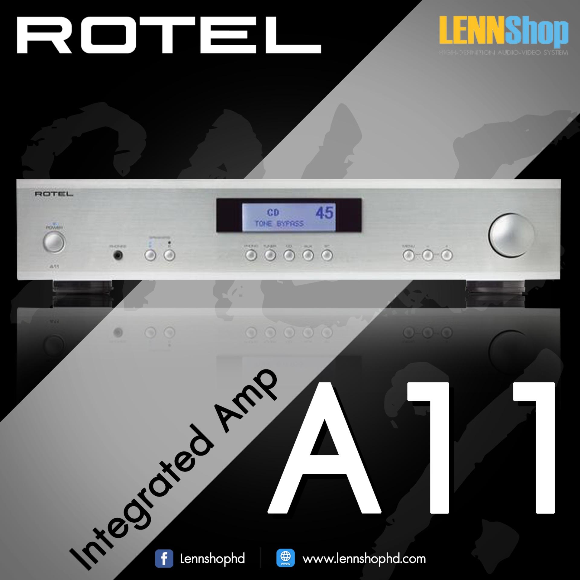 ROTEL A11 INTEGRATED AMPLIFIER (Gray) - LENNSHOP - ThaiPick