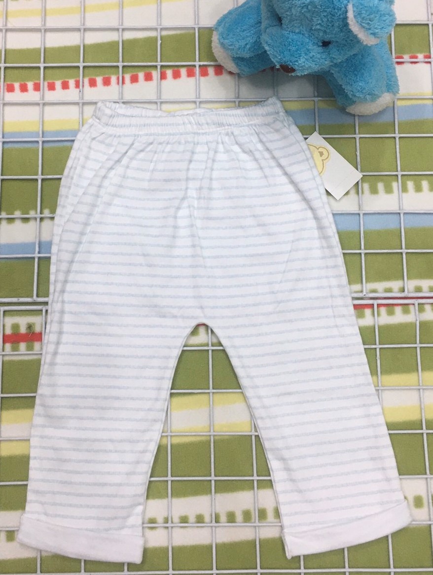 กางเกงขายาวเป้ากลมเด็กผู้ชาย คละลาย ไซส์12-18เดือน ผ้าใส่สบายไม่ร้อน Cotton100%