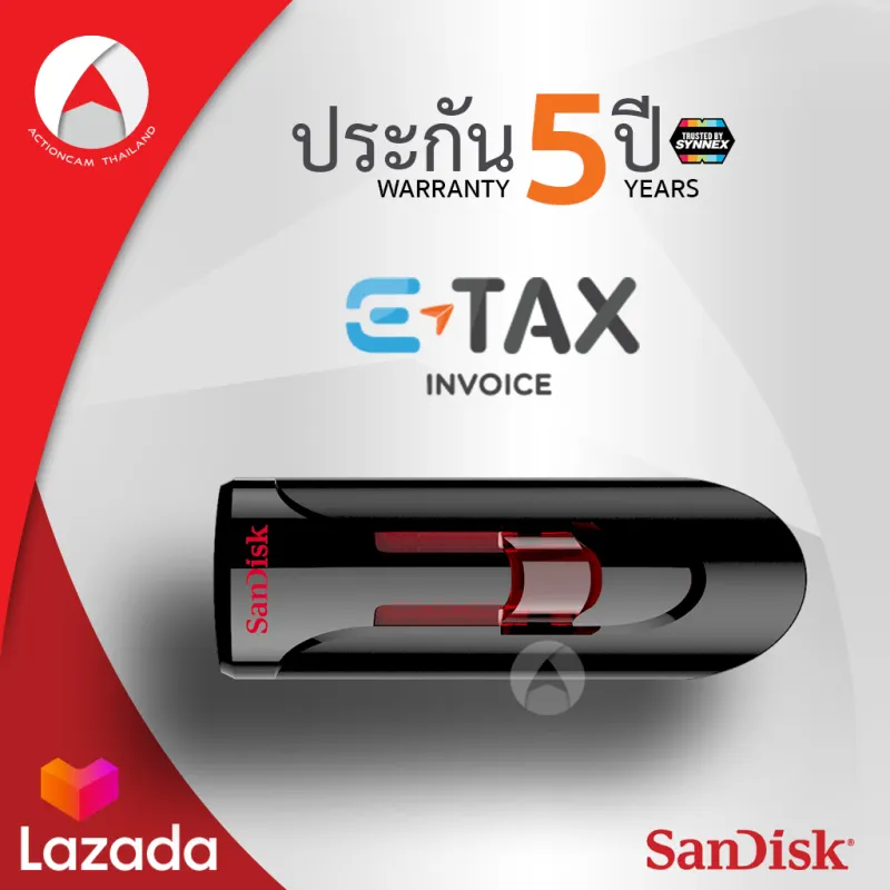 ภาพสินค้าSandisk CRUZER GLIDE USB 3.0 Flash Drive 16GB (SDCZ600_016G_G35) เมมโมรี่การ์ด แซนดิส แฟลซไดร์ฟ อุปกรณ์จัดเก็บข้อมูล ถ่ายโอนข้อมูล คอมพิวเตอร์ โน๊ตบุ๊ค Notebook PC รับประกัน Synnex 5 ปี จากร้าน Actioncam Thailand บน Lazada ภาพที่ 3