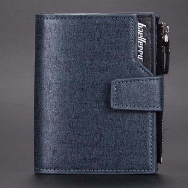 Baellerry กระเป๋าสตางค์ ผู้ชาย กระเป๋าเงิน กระเป๋าตัง บาง ทรงสั้น Wallet Mens Luxury...