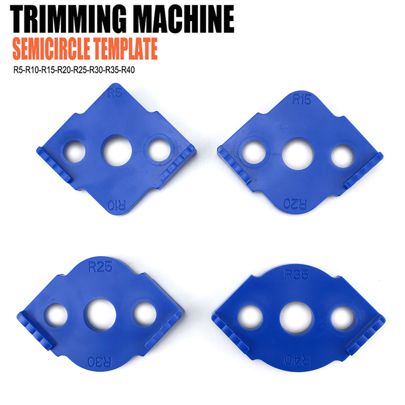 Renk Woodworking Router Corner Radius Templates Jig R5 to R40 Routing