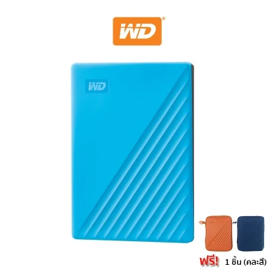 Western Digital HDD 4 TB External Hard Drive ฮาร์ดดิสพกพา รุ่น NEW My Passport 20194 TBUSB 3.0BLUE