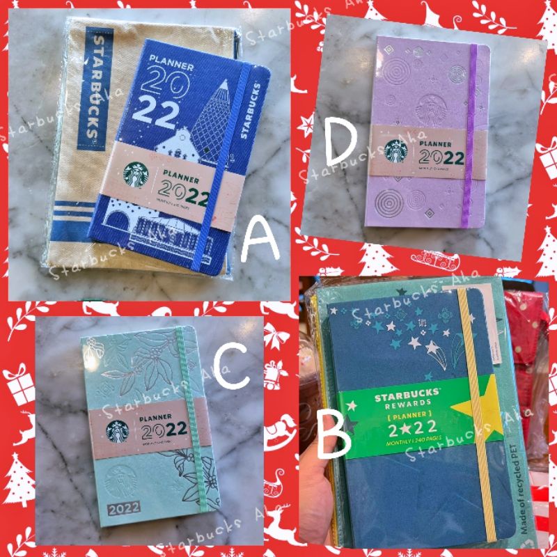 Starbucks Planner 2022 สมุดแพนเนอร์ + คูปอง 2022 ‼️พร้อมส่ง‼️