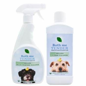 โปรโมชั่น Bath me Tender ผลิตภัณฑ์ทำความสะอาดเอนกประสงค์ออร์แกนิค 500มล. + ผลิตภัณฑ์ถูพื้นออร์แกนิค 500มล. สำหรับสัตว์เลี้ยงผิวแพ้ง่าย ดีไหม