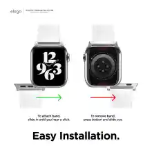 ภาพขนาดย่อของภาพหน้าปกสินค้าelago Clear Apple Watch Strap for All Apple Watch series 1,2,3,4,5,6,7,8,SE,Ultra (38/40/41mm , 42/44/45mm) สายนาฬิกา จากร้าน elagoThailand บน Lazada ภาพที่ 7