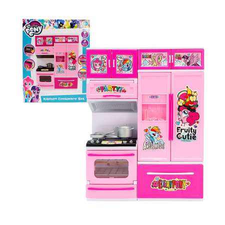 KIDTOYS ชุดห้องครัว โพนี่ ลายลิขสิทธิ์แท้ ขนาด ย 13.5*ก 6*ส 31 ซม.