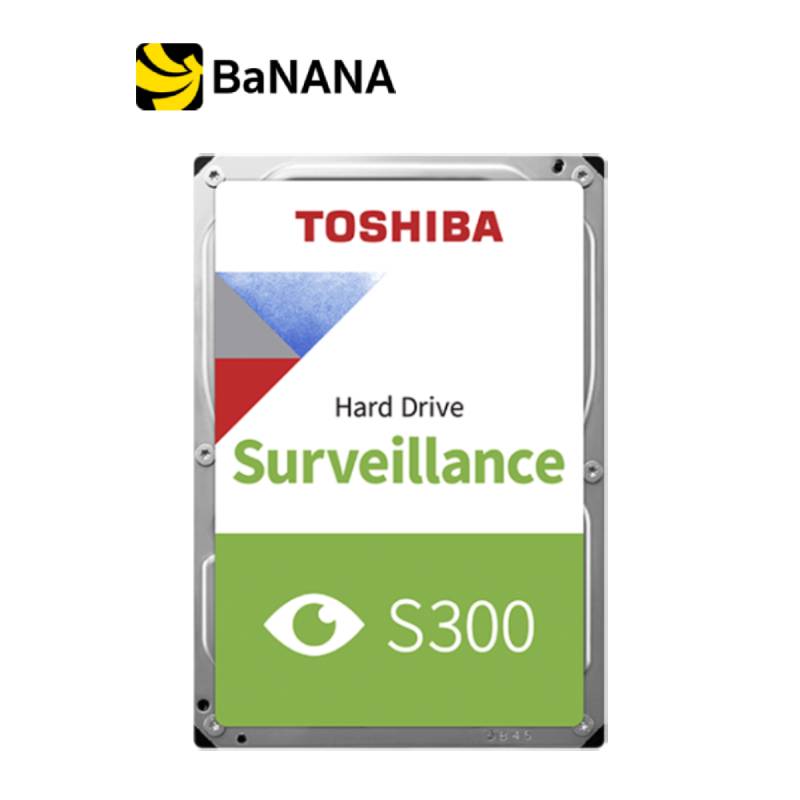 TOSHIBA (HDWT360UZSVA) 6 TB HDD CCTV S300 (7200RPM, 256MB, SATA-3 ...