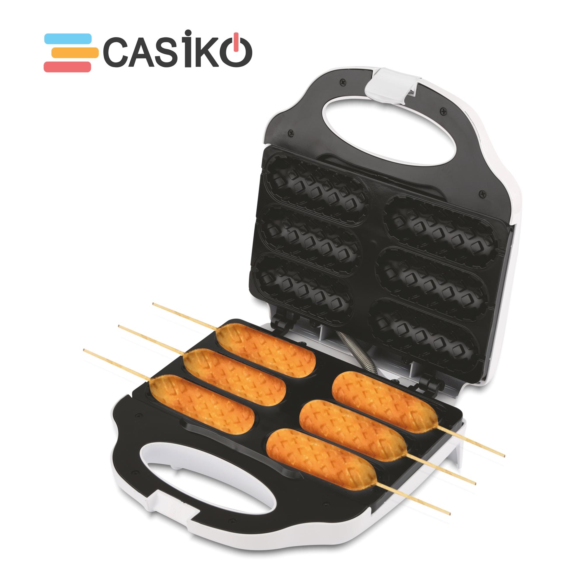 ดูภาพ Casiko เครื่องทำวาฟเฟิลไส้กรอก รุ่น CK 5018 เพิ่มเติม Casiko เครื่องทำวาฟเฟิลไส้กรอก รุ่น CK 5018