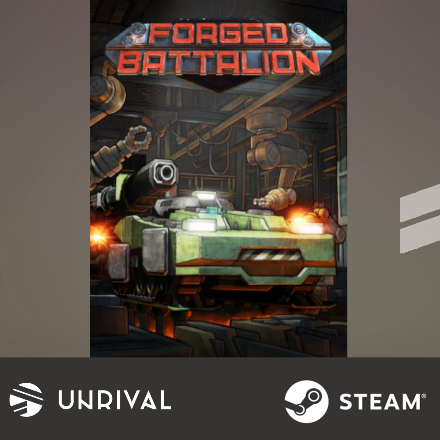 [Hot Sale] Forged Battalion PC Digital Download Game (Multiplayer) - Unrival