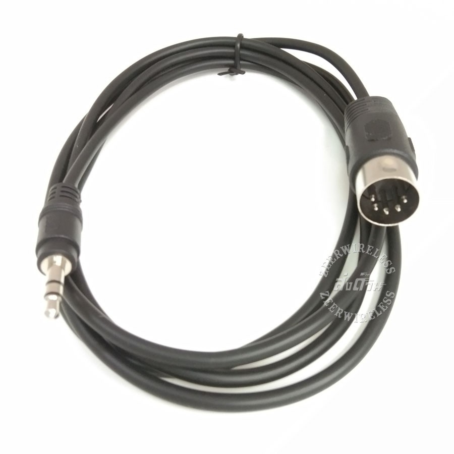 สาย DIN Midi Male Plug to 3.5 mm Male Stereo Jack Audio Cable ยาว 1.5 เมตร
