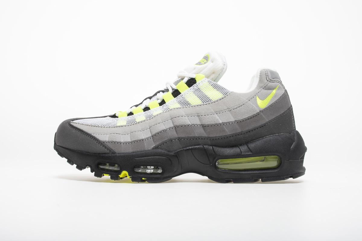 Nike Air Max 95 OG Mens Running Shoes Mesh Breathable Stability Support Sports Sneakers For Men