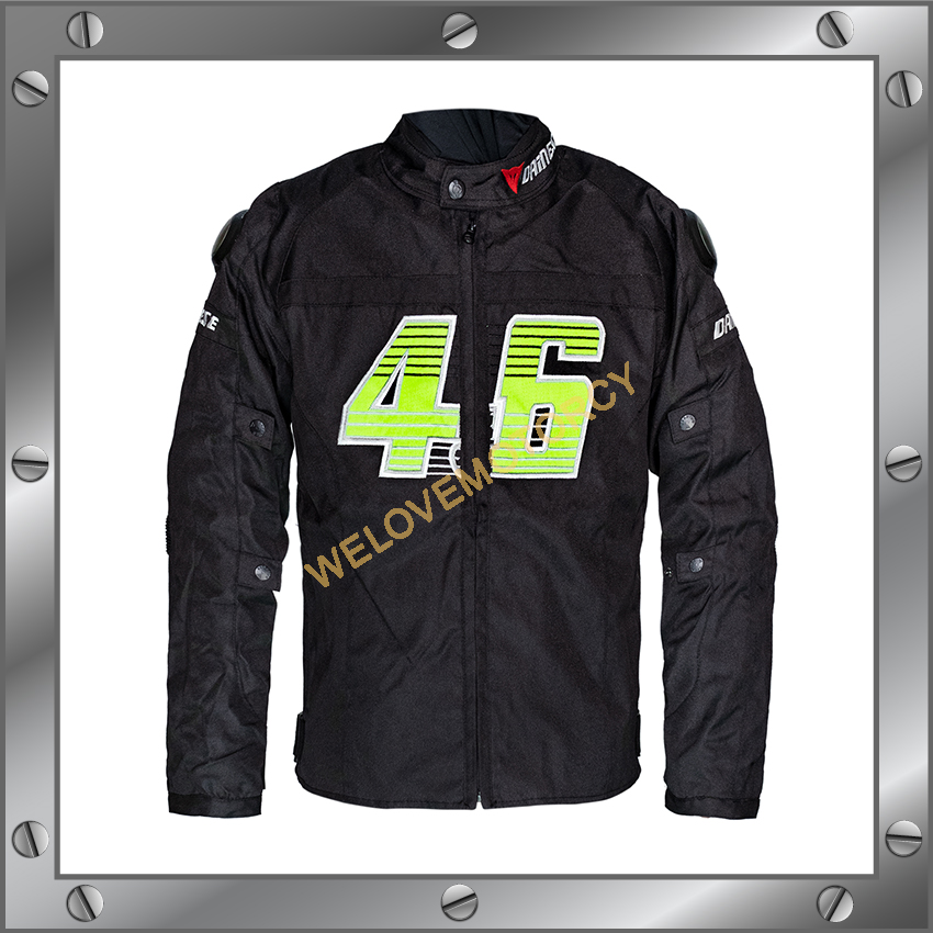 เสื้อการ์ด Dainese 46 ดำ-เขียว ผ้า Mesh ตัดเย็บจากวัสดุ Cotton ผสม Polyester มีแถมสะท้อนแสงที่หัวไหล่ทั้ง 2 ข้าง(สินค้าในประเทศ ได้รับสินค้าแน่นอน 1-3 วัน)