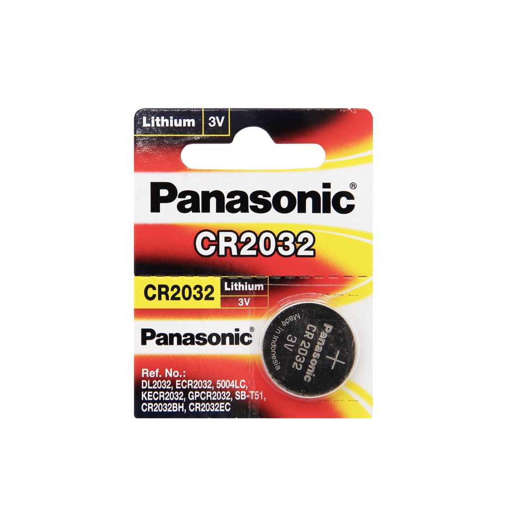 (KTS)ถ่านเม็ดกระดุม Panasonic CR2032 Lithium 3V Lazada.co.th