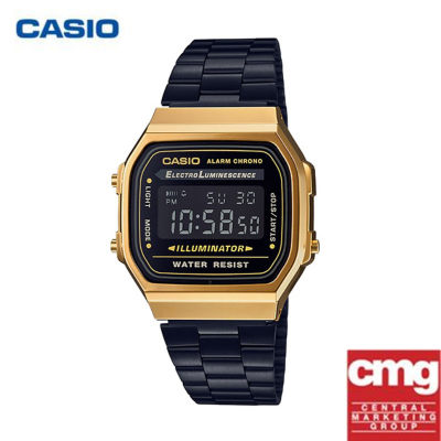 ดูภาพ Casio นาฬิกาข้อมือผู้หญิง แท้100% รุ่น A168WEGB-1B นาฬิกาข้อมือชาย ของแท้??%จัดส่งพร้อมกล่องคู่มือใบประกันศูนย์CMG1ปี??% <br/>เพิ่มเติม Casio นาฬิกาข้อมือผู้หญิง แท้100% รุ่น A168WEGB-1B นาฬิกาข้อมือชาย ของแท้??%จัดส่งพร้อมกล่องคู่มือใบประกันศูนย์CMG1ปี??%
