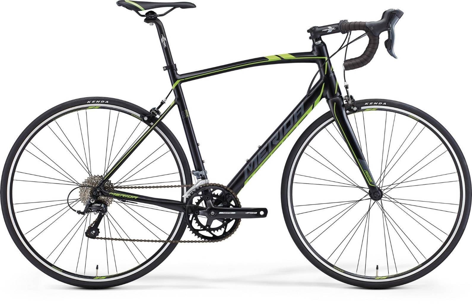 Merida Road Bike จักรยานเสือหมอบ Scultura100 Bicycle ไซส์ 54, 56cm สีดำแถบเขียว