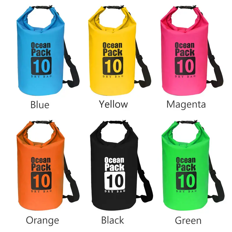 ภาพสินค้ามีให้เลือก 6 สี กระเป๋ากันน้ำ ถุงกันน้ำ ถุงทะเล Waterproof Bag Ocean Pack ความจุ 5 ลิตร/10 ลิตร/15 ลิตร/20 ลิตร จากร้าน simplelive บน Lazada ภาพที่ 4