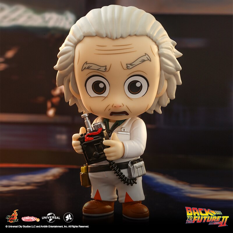 HotToys COSBABY DOC BROWN MARTY MCFLY CRIFF TANNEN Back To The Future ...