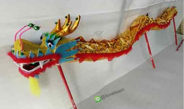 มังกรสำหรับเด็กเล็กน้ำหนักเบา การแสดงเชิดมังกร (8 เมตร) 舞龙道具儿童龙 Dragon Dance Children's Dragon แสดงจีน การแสดงแห่มังกร การแสดงมังกร [❌ไม่รับ COD❌]