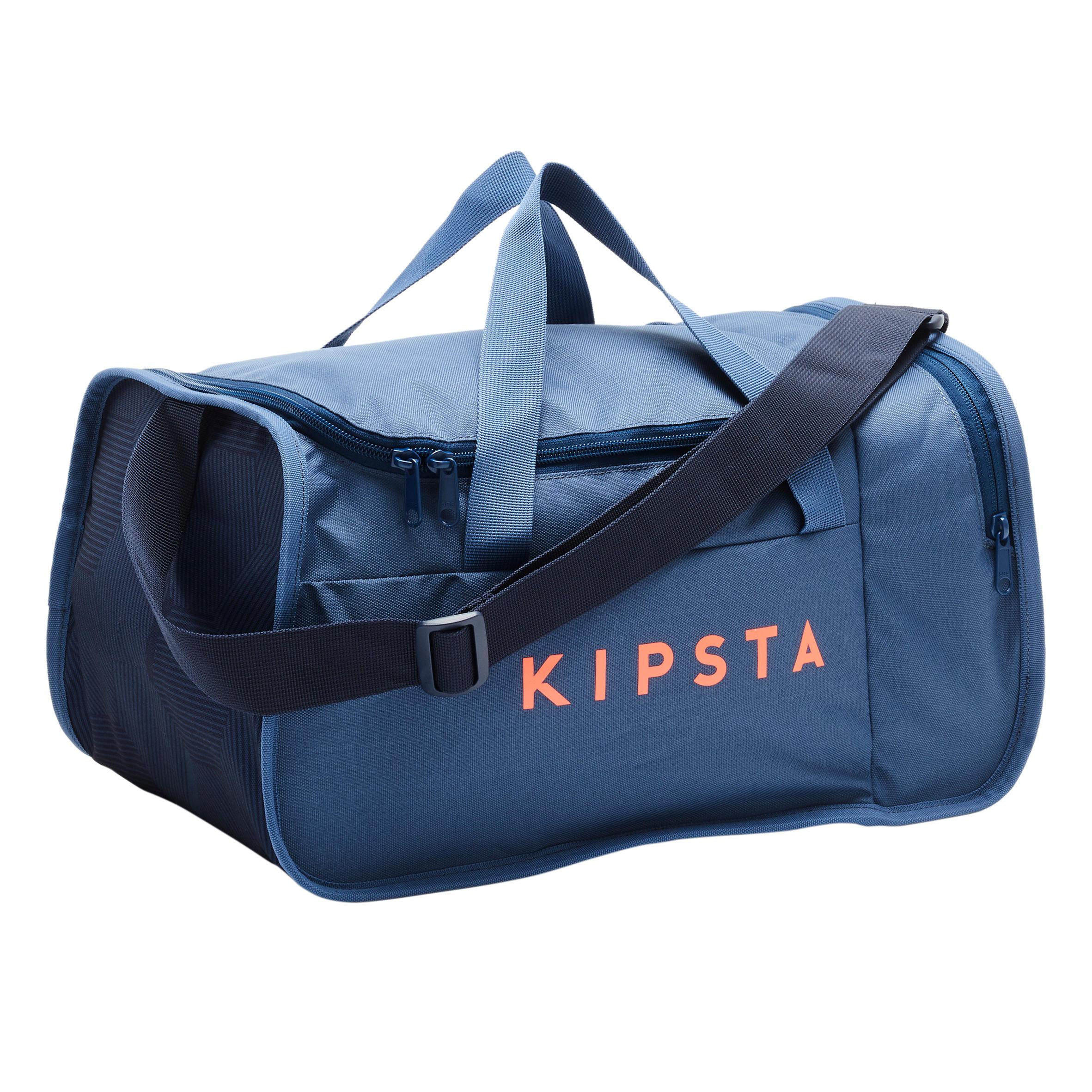 [ด่วน!! โปรโมชั่นมีจำนวนจำกัด] กระเป๋าอุปกรณ์กีฬาขนาด 20 ลิตรรุ่น KIPOCKET (สีน้ำเงิน/ส้ม) สำหรับ ฟุตบอล