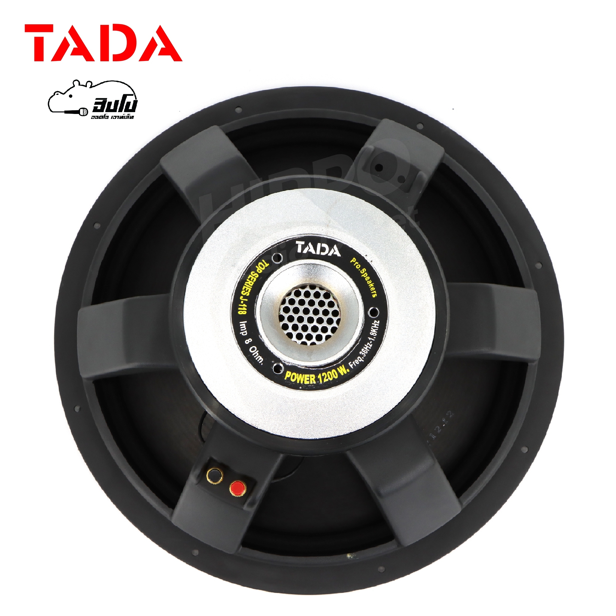 ดอกลำโพง Tada รุ่น J 118 ลำโพง ซับเบส ขนาด 18 นิ้ว ลำโพง J118 Speaker โครงหล่อ 1200w แม่เหล็ก 2