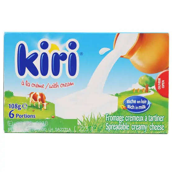 Kiri cream cheese คิรี ครีมชีส จาก ฝรั่งเศส (108 g.)