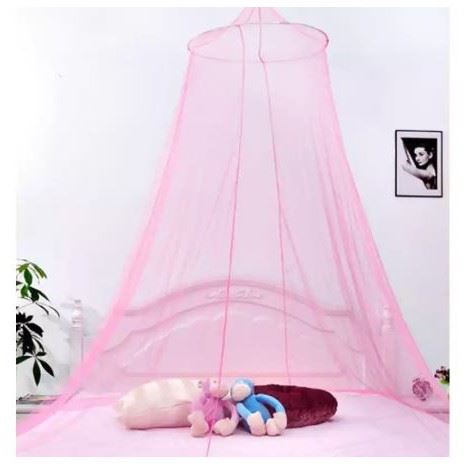 HOT Promotion ## ?⚡ถูกที่สุด?⚡ มุ้งวงกลมกันยุง และฝุ่น สีชมพู ## มุ้ง มุ้งกันยุง ชุดเครื่องนอน มุ้งคลุมเตียงเด็ก