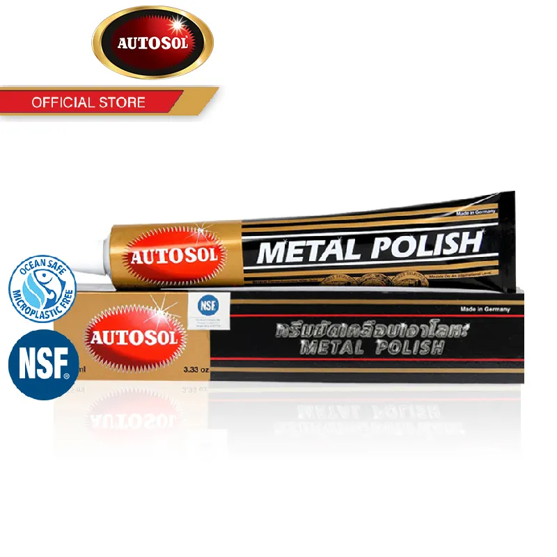 ภาพหน้าปกสินค้าAutosol Metal Polish ครีมทำความสะอาด ขัดคราบ ขัดสนิม ขัดเงาโลหะ จากร้าน Autosol บน Lazada
