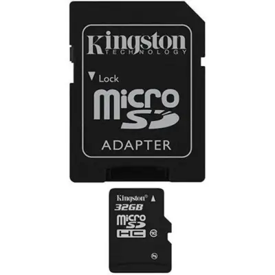 รับประกันของแท้ Kingston Memory Card Micro SDHC 32 GB Class 10 คิงส์ตัน เมมโมรี่การ์ด SD Card