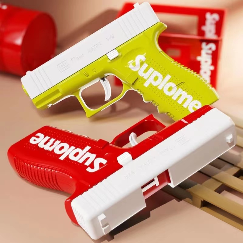 YouPin ปืนฉีดน้ำ ปืนฉีดน้ำมินิ Glock โหลดอัตโนมัติสปริงเกลอร์ระยะไกลพิเศษเด็กเล่นน้ำของเล่น Songkran ราคา 27 บาท*ส่งฟรี