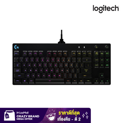 Logitech G Pro X Gaming Keyboard - Eng keycap ( เกมมิ่ง คีย์บอร์ด )