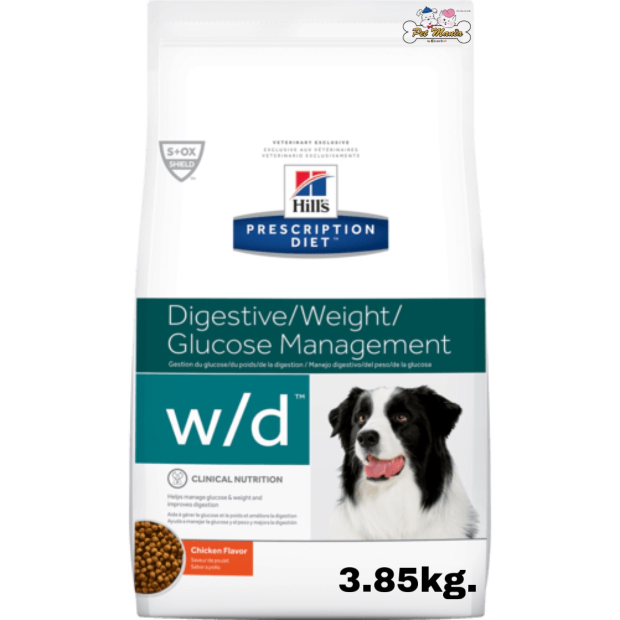 Hill's Prescription Diet Canine w/d (3.85 kg)