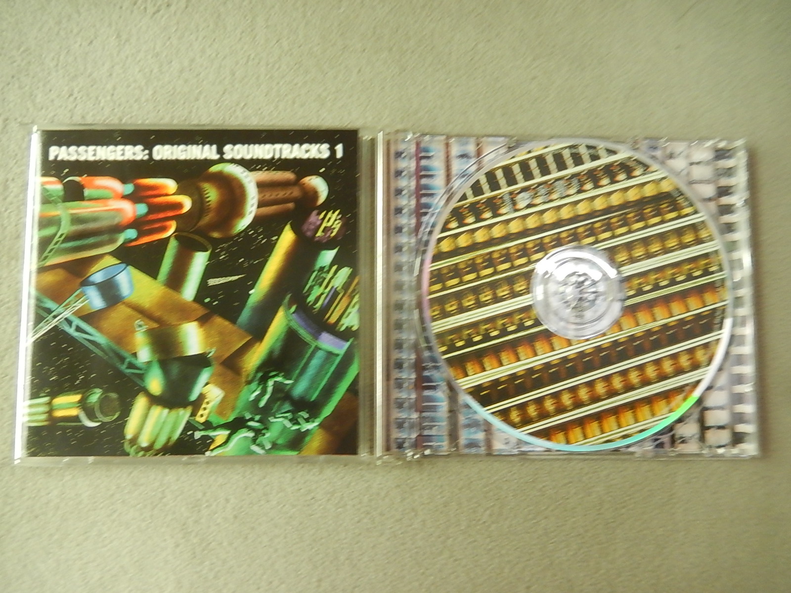 Original CD electronic pop band passengers shell attack team final song Pavarotti