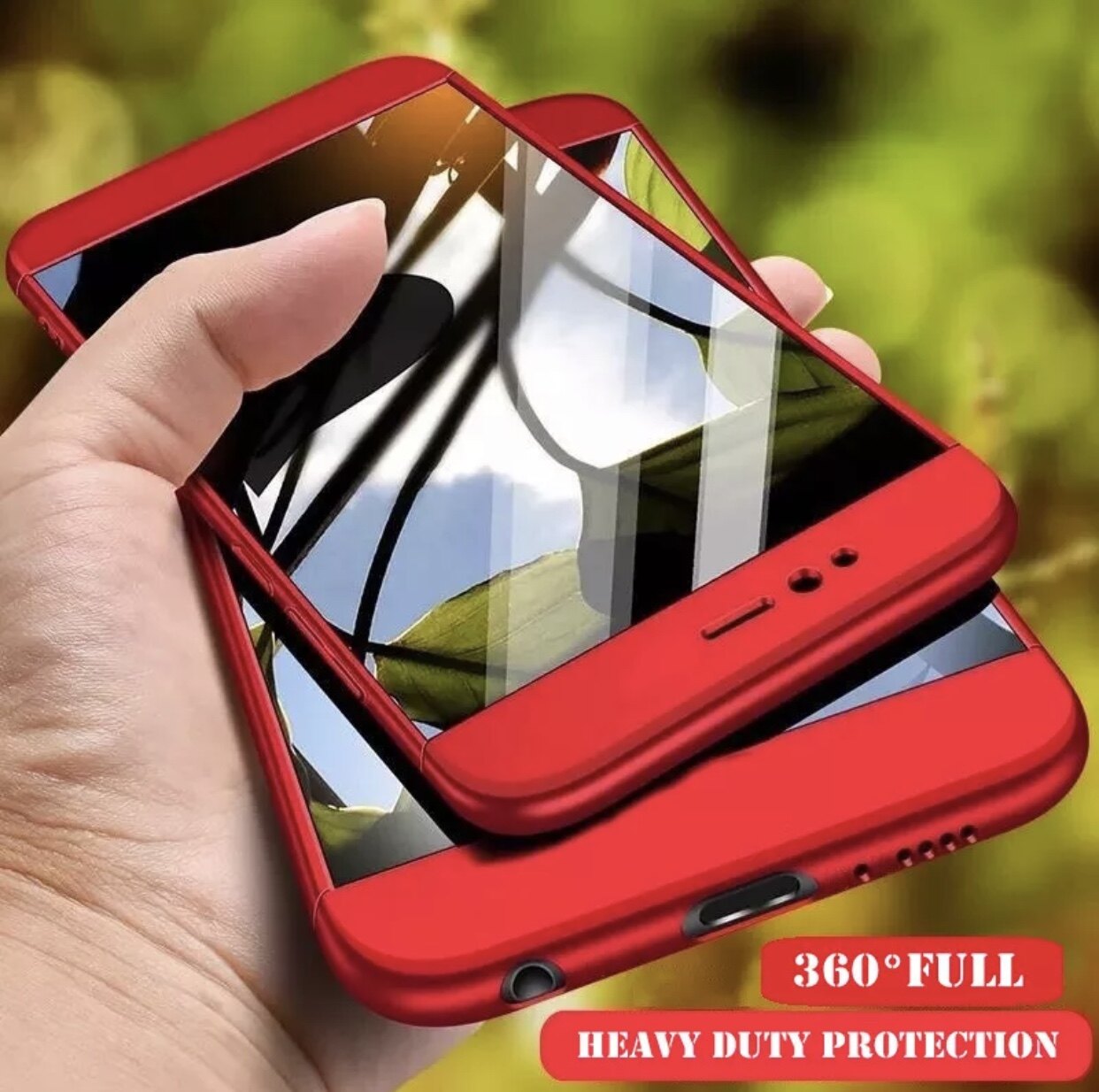 ❌รับประกันสินค้า❌ Case iPhone 5/5s 6/6s 7/8 6plus/6splus 7plus 8plus เคสไอโฟน เคสiPhone เคสประกบ 360 องศา สวยและบางมาก iPhone Case สินค้าใหม่ สี สีแดง สี สีแดงรูปแบบรุ่นที่ีรองรับ iPhone 8plus