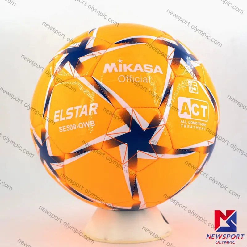 ภาพสินค้าฟุตบอลหนังเย็บ MIKASA รุ่น SE509 จากร้าน newsport_olympic บน Lazada ภาพที่ 1