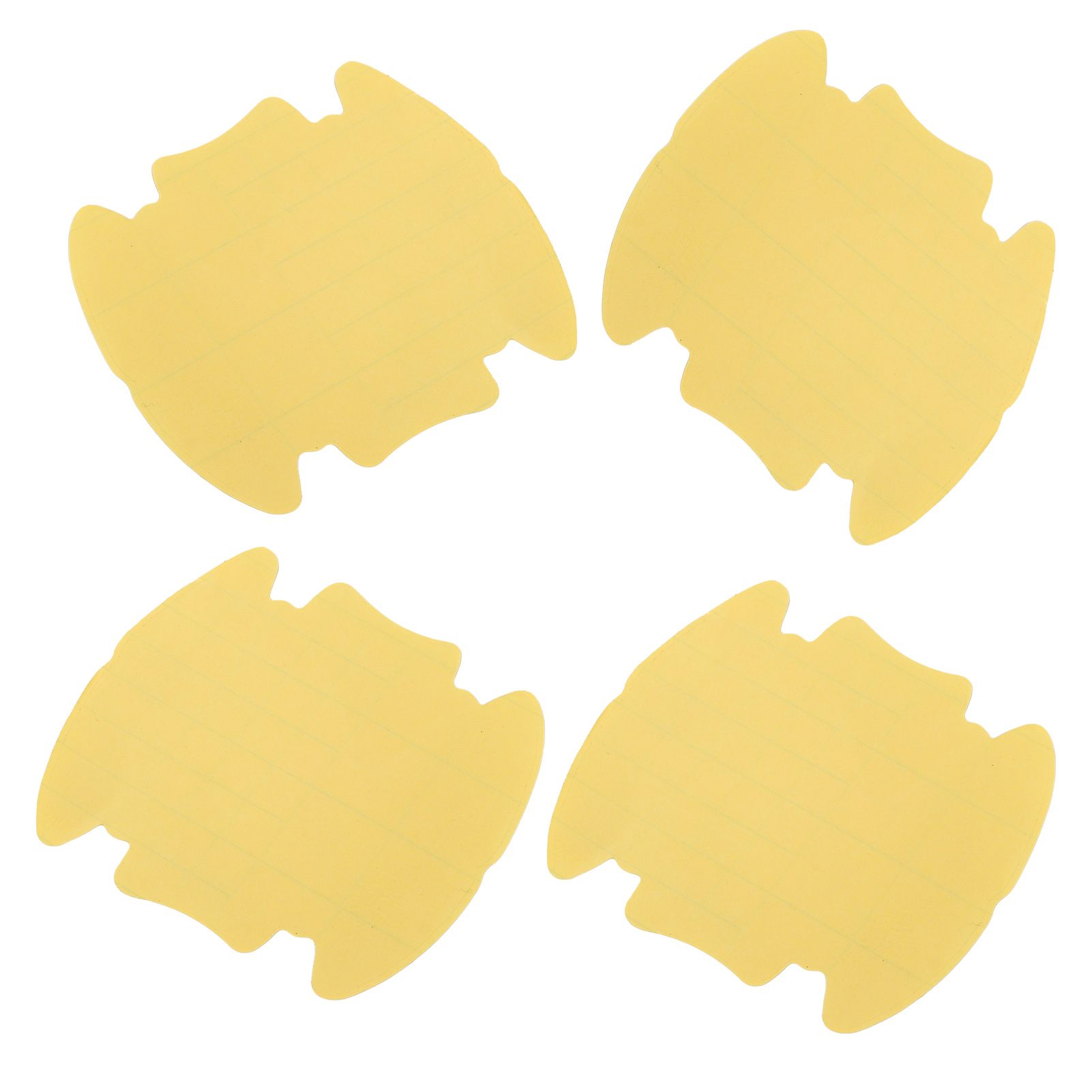 Door Handle Cup Protector Car Door Handle Films Dustproof Transparent Self Adhesive for Auto