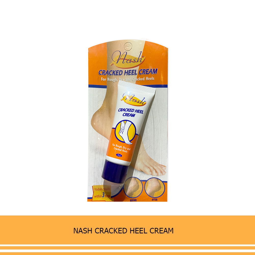Nash Cracked Heel Cream 15ก. ครีมสำหรับส้นเท้าแตก เห็นผลชัดเจนภายใน 3 วัน