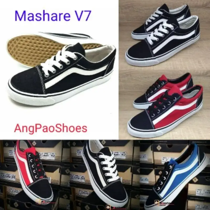 ภาพสินค้าส่งไว  ราคา   รองเท้า​ผ้าใบ​ทรง VANS OLD SKOOL ไซส์​ ​: 37 - 45 จากร้าน SaLaPaoShoes บน Lazada ภาพที่ 13