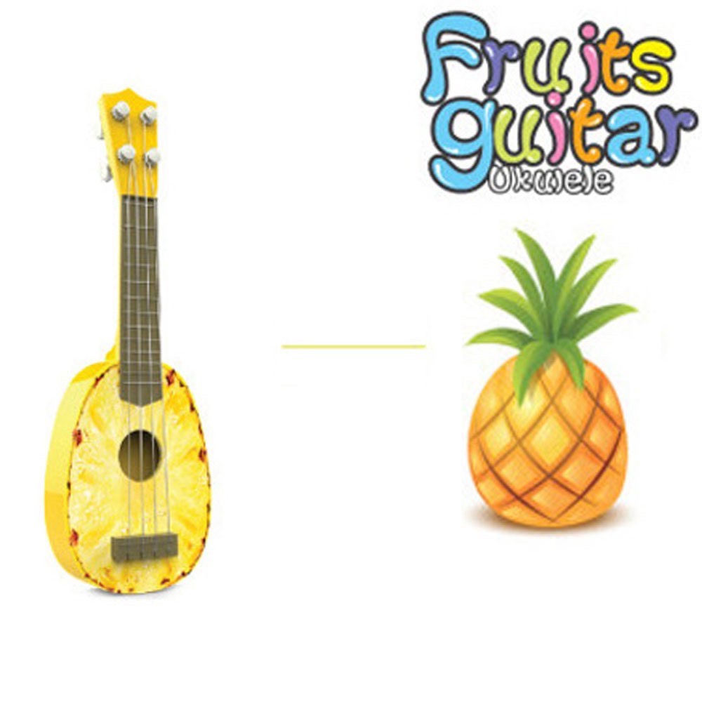 อูคูเลเล่ ผลไม้ กีต้าร์ ตั้งโชว์ Toy เครื่องดนตรี For Kids Gift ของตั้งโชว์ fruits guitar ukuiele