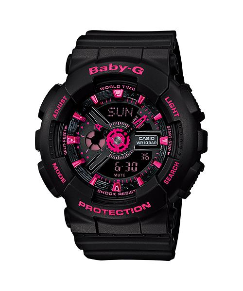 Casio Baby-G นาฬิกาข้อมือ รุ่น BA-111-1A - Black