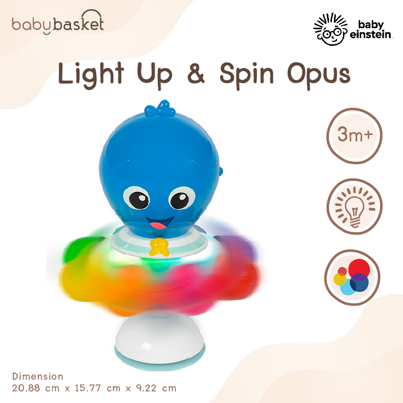 Baby Einstein Light Up & Spin Opus Lazada.co.th