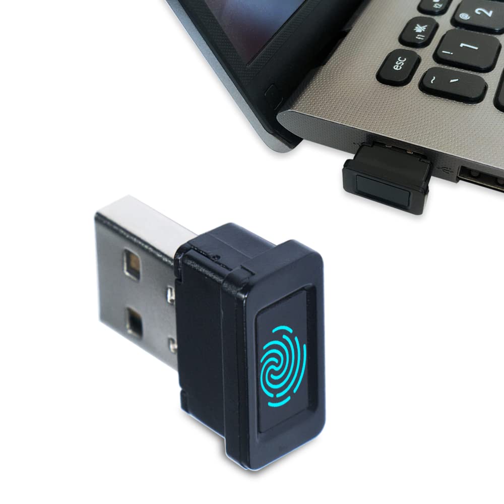 USB Windows Hello เครื่องอ่านลายนิ้วมือสำหรับพีซีหรือแล็ปท็อป Windows ...