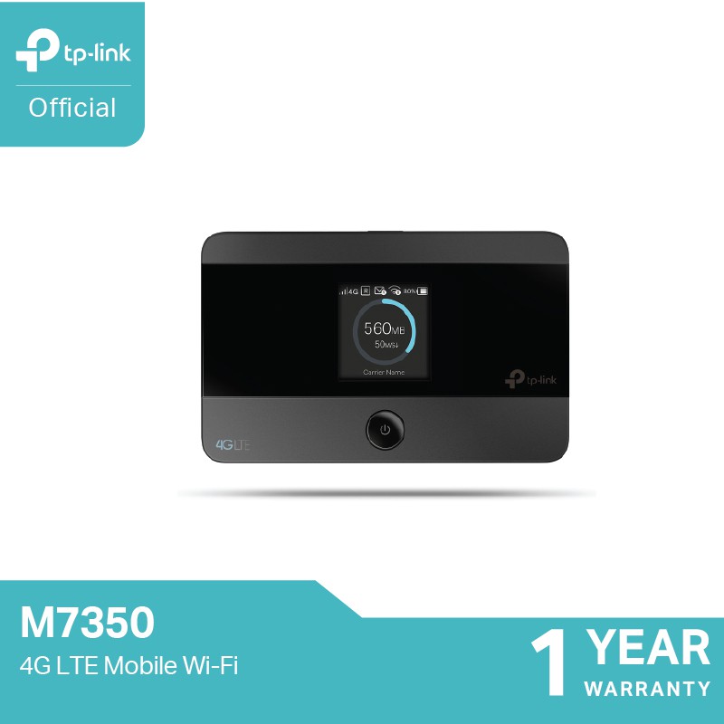 ลดราคา TP-Link M7350 4G Pocket WiFi พกพาไปได้ทุกที่ รองรับ 4G LTE มีหน้าจอ ROUTER Pocket hotspot WiFi #ค้นหาเพิ่มเติม ไฟอัจฉริยะ USB Adapter อุปกรณ์รับสัญญาณ หลอดไฟ Smart