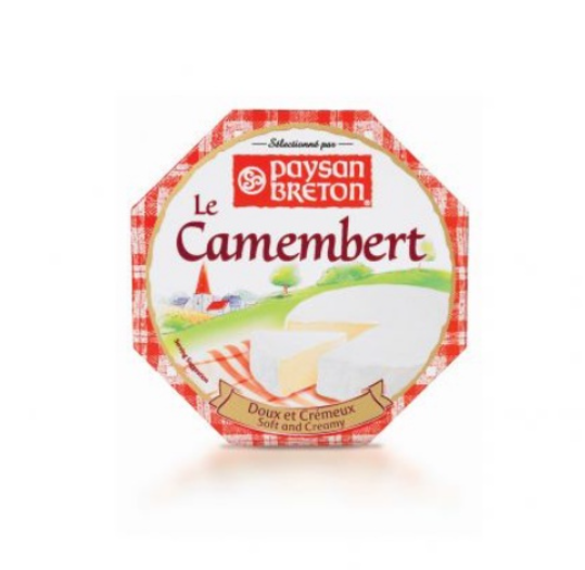 ส่งฟรี เพซาน เบรตัน ชีสคาเมมเบิร์ตจากฝรั่งเศส 125 กรัม - Paysan Breton French Camembert Cheese Long Shelf Life 125g มีปลายทาง